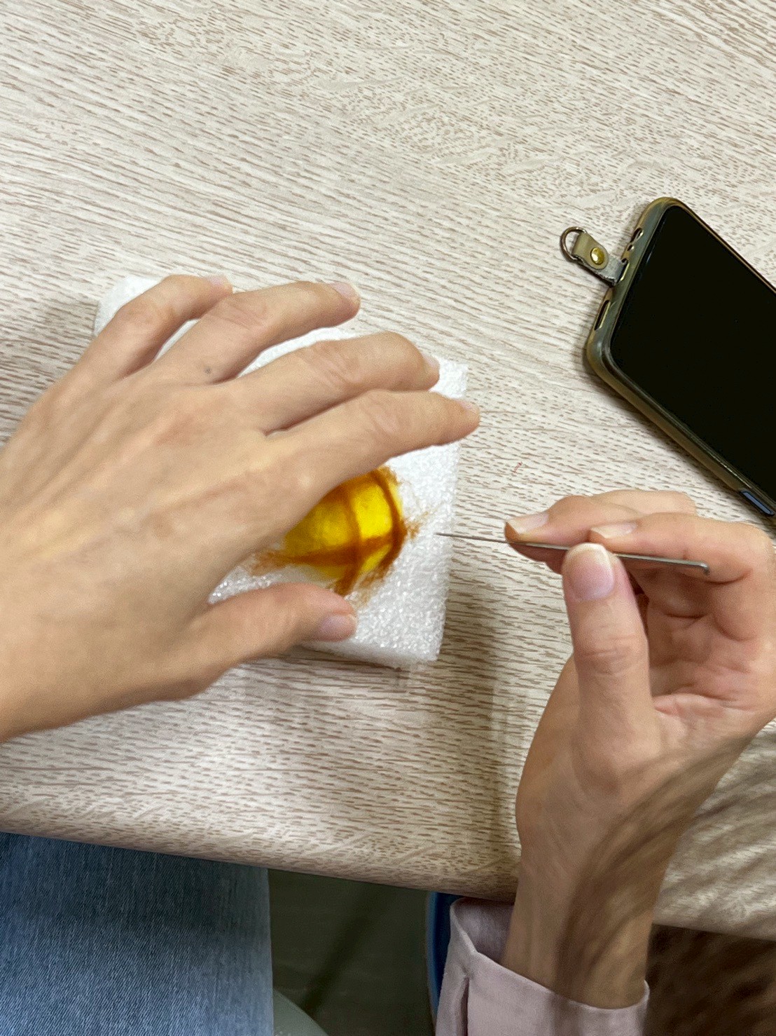 聽損朋友的 羊毛氈之旅