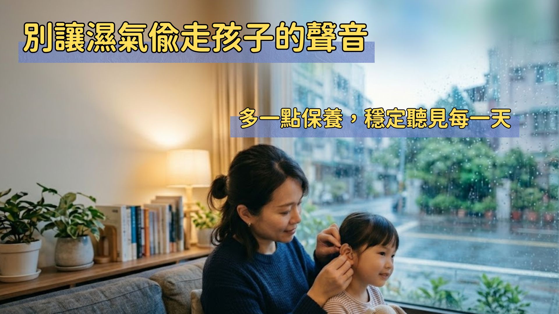 別讓濕氣偷走助聽器的壽命