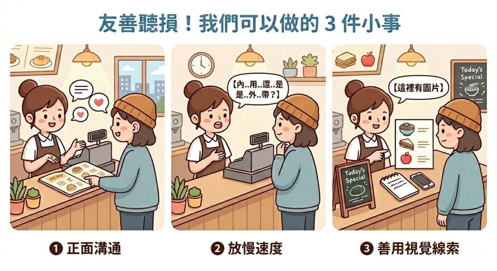 推廣公共空間的聽覺友善溝通