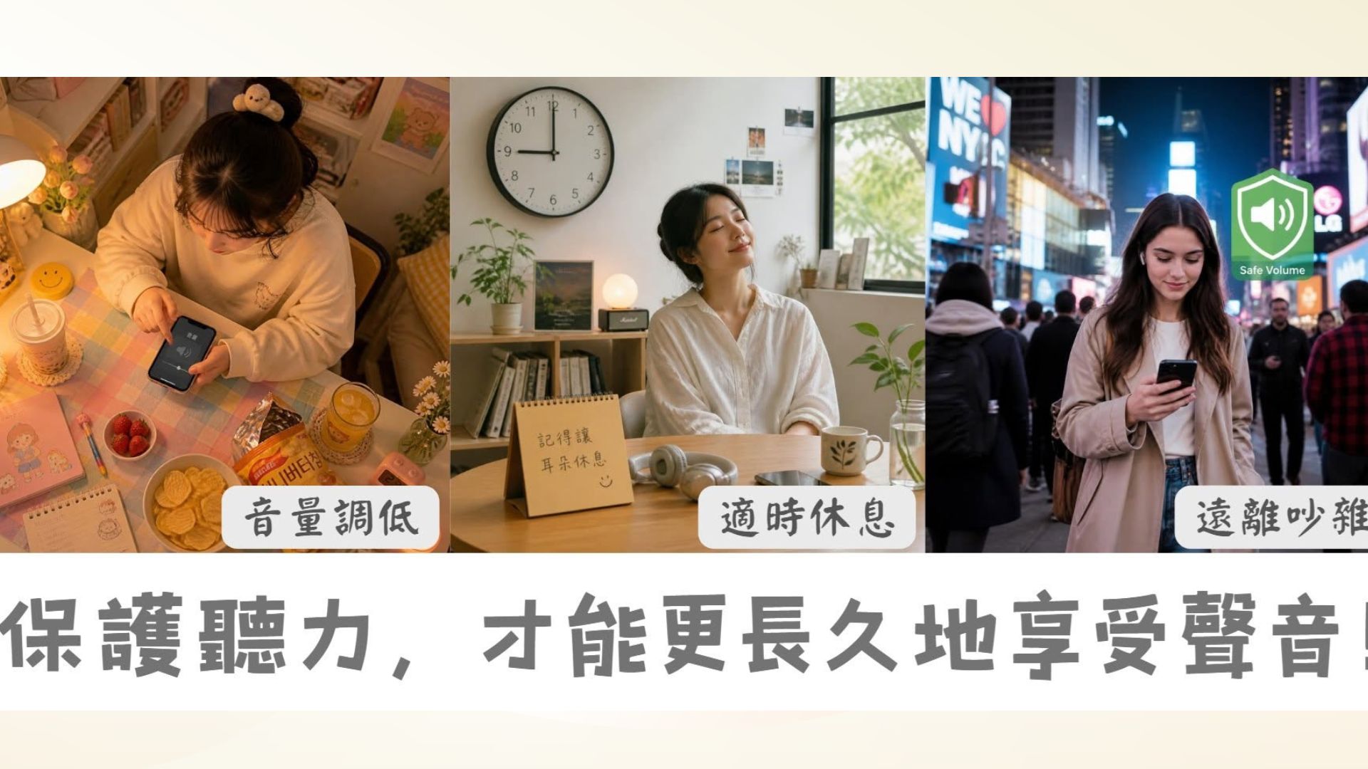 耳機怎麼戴才能保護聽力?